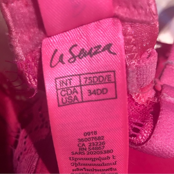 LASENZA PINK LACE BRA - Picture 4 of 4